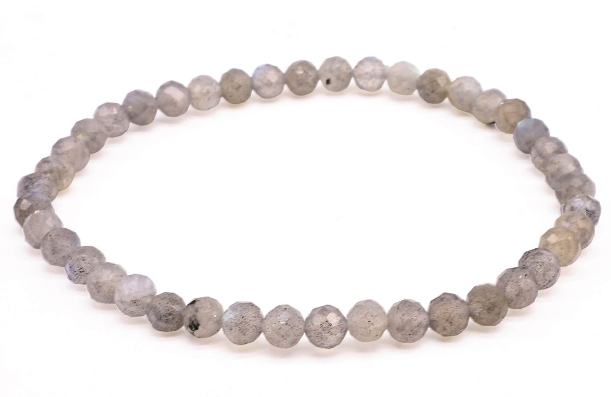 Bracelet Labradorite perles facettées