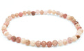 Bracelet Opale Rose perles facettées 4mm