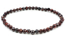 Bracelet Oeil de Taureau perles facettées 4mm