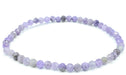 Bracelet Tanzanite perles facettées 4mm