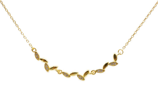 Bracelet Argent 925 Doubles Larmes — Plaqué Or