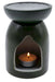 Brûleur Huile Pierre Ajouré Noir/Vert 13cm