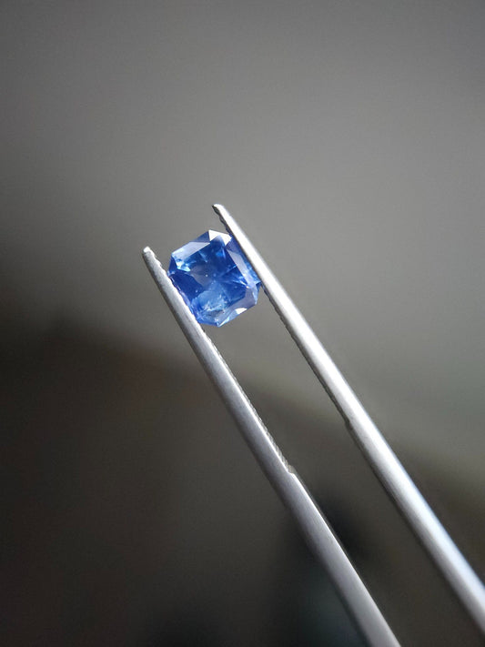Saphir Naturel – provenance Sri Lanka bleu - Pièce unique