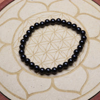 Bracelet en Tourmaline Noire - Protection et Ancrage 6mm