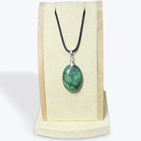Pendentif Malachite Cabochon