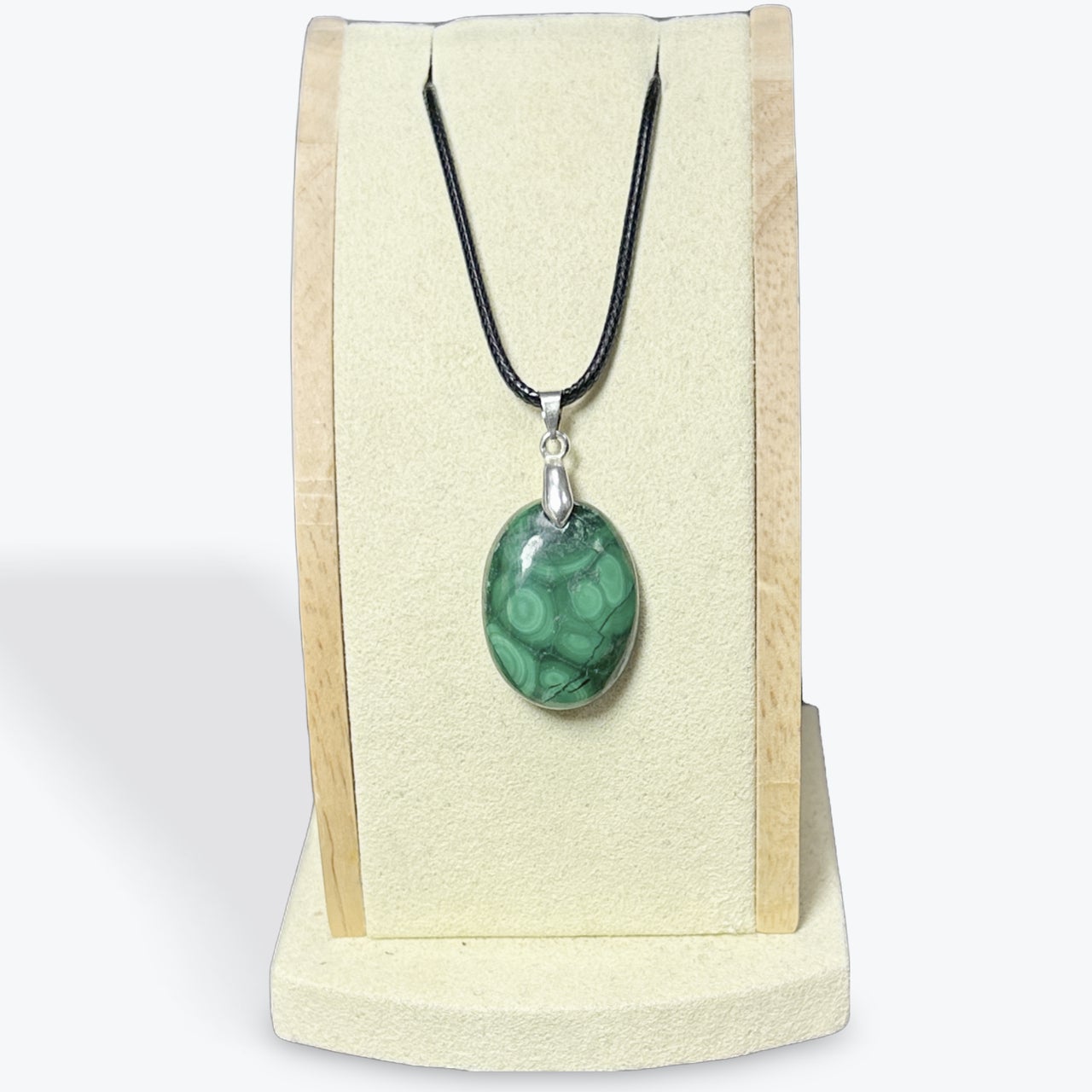 Pendentif Malachite Cabochon