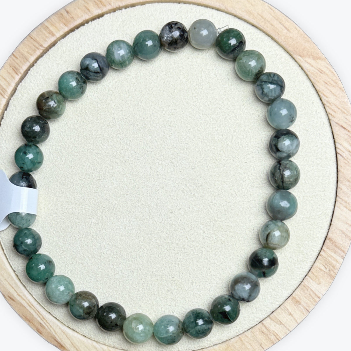 Bracelet Emeraude naturelles