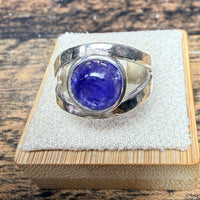 Bague Tanzanite ronde