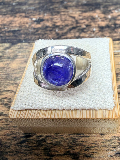 Bague Tanzanite ronde