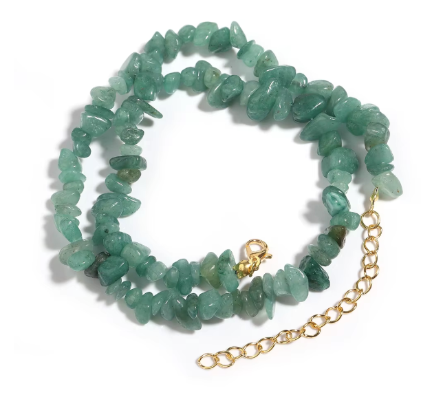 Collier Baroque Chips Pierres Naturelles — 43 cm – photo 10