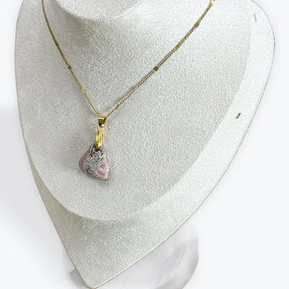 Rhodochrosite roulée - Pendentif