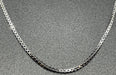 Chaîne Argent 925 Carrés 0.8mm 45cm