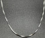 Chaîne Argent 925 Hexagones 0.75mm 45cm