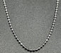 Chaîne Argent 925 Boules 1mm 45cm