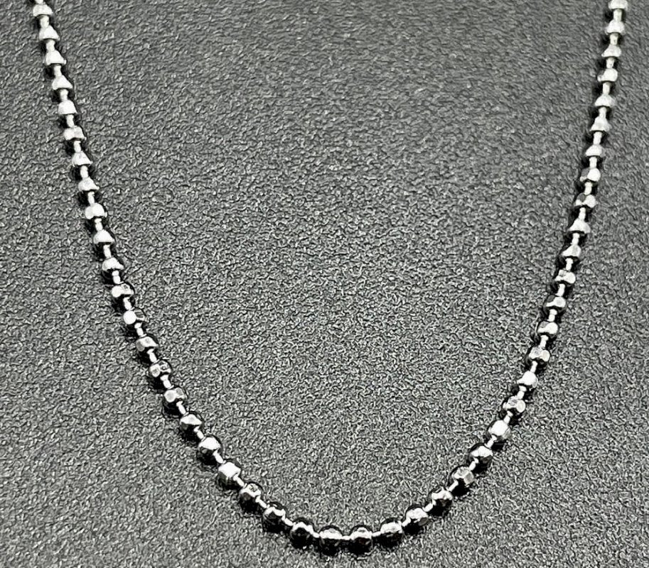 Chaîne Argent 925 Boules 1mm 45cm