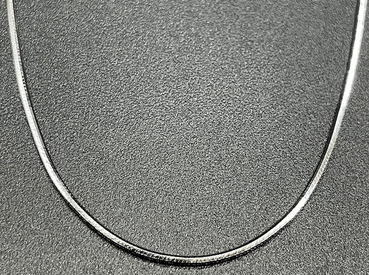 Chaîne Argent 925 Serpent 0.8mm 45cm