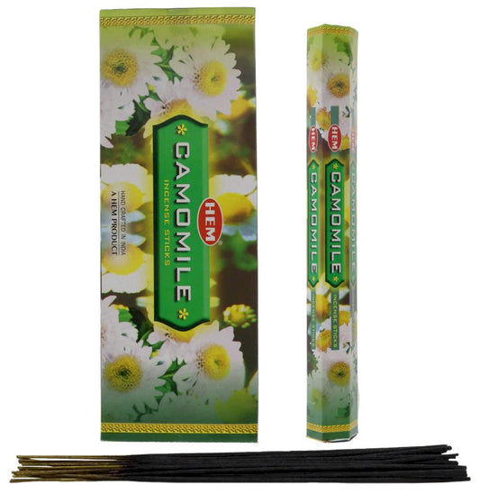 Encens HEM Camomille 6x20g
