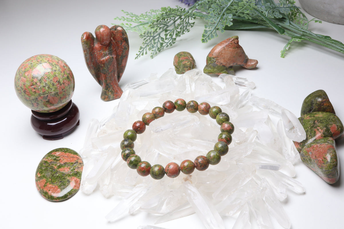Bracelet Unakite