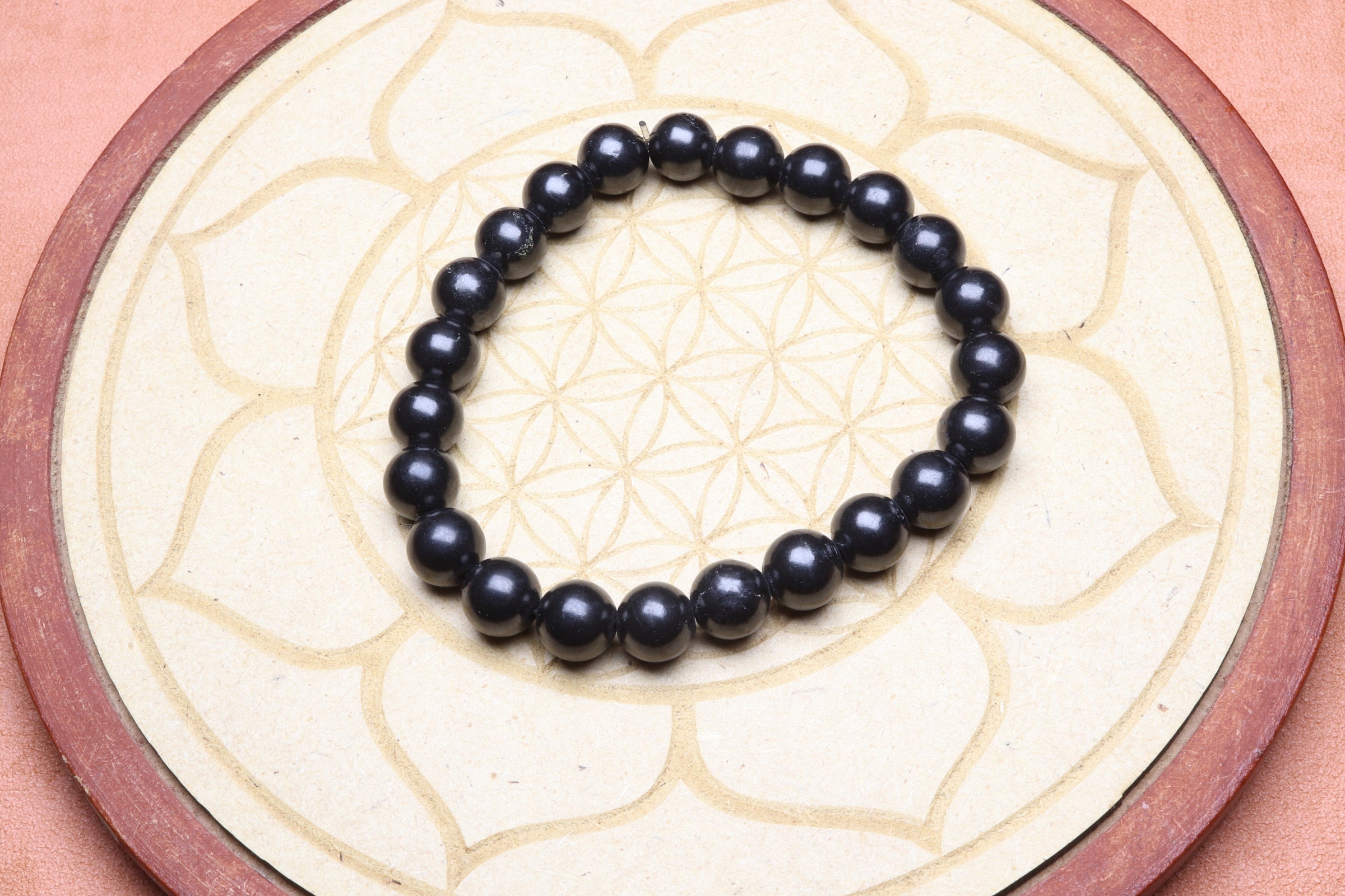 Bracelet en Shungite - Bouclier Anti-Ondes - photo 4