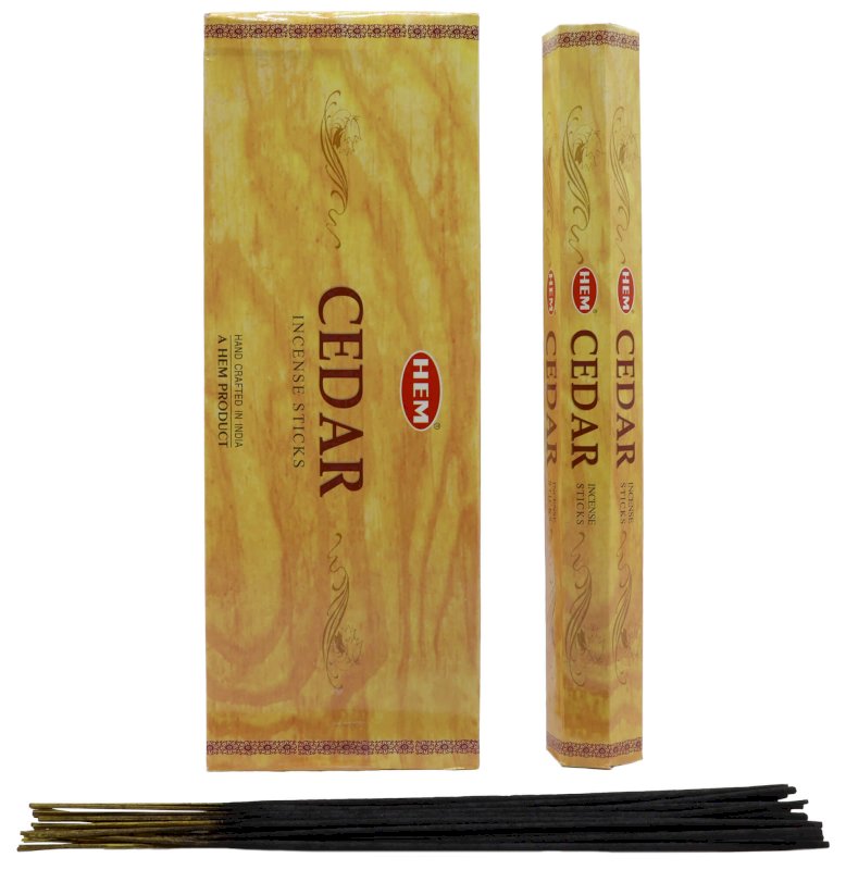 Encens HEM Cèdre 6x20g