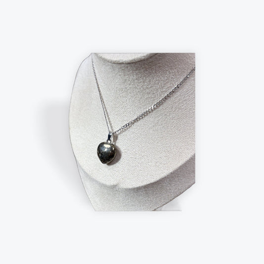 Pendentif Pyrite coeur
