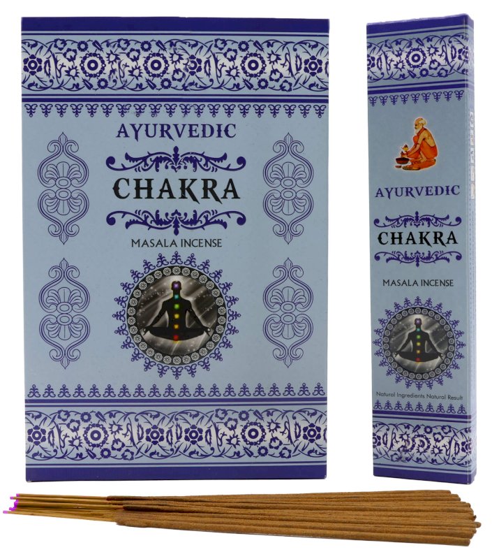 Encens Ayurvedic Chakras 12x15g
