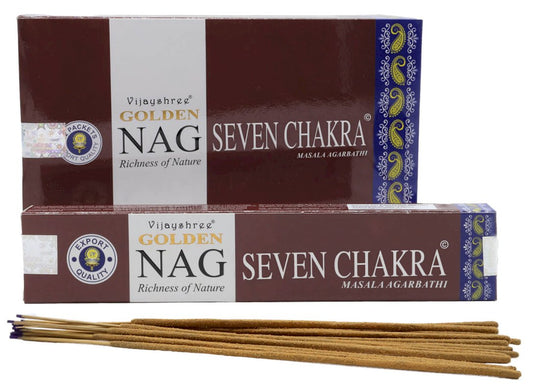 Encens Golden 7 Chakras 12x15g