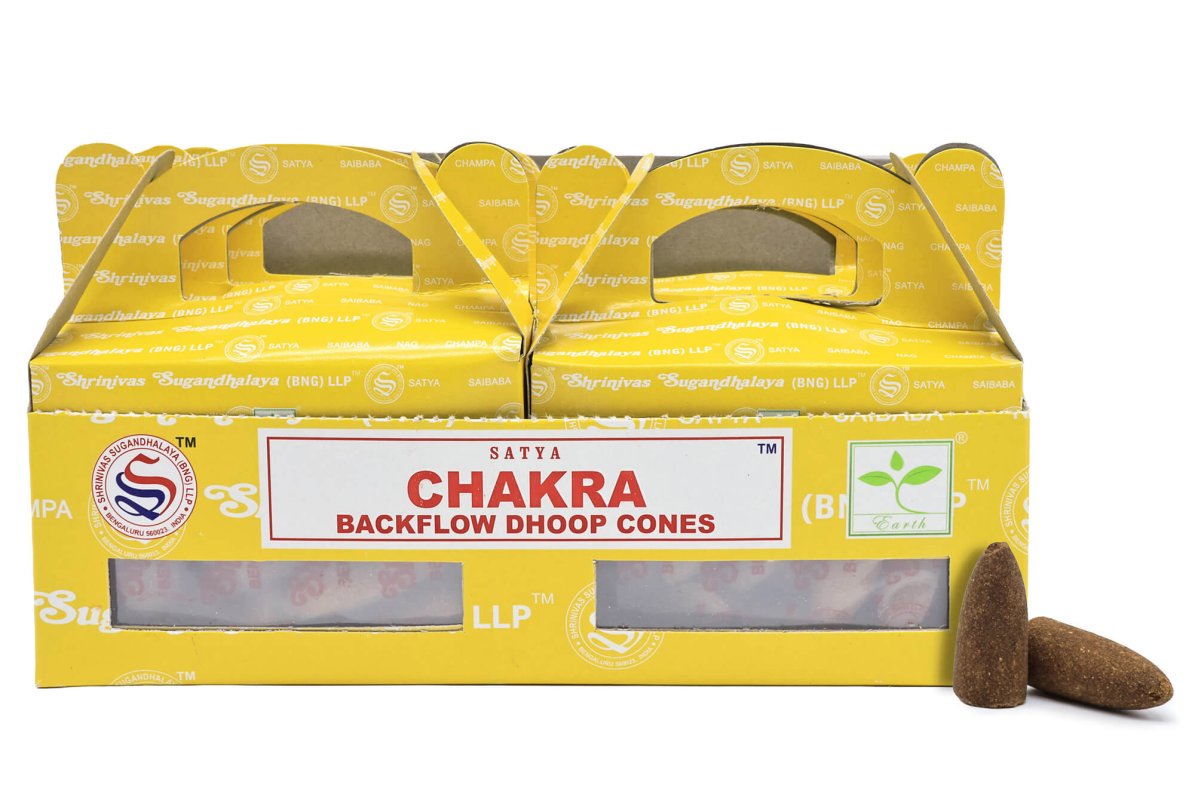 Backflow Cônes Satya Chakra 6pcs