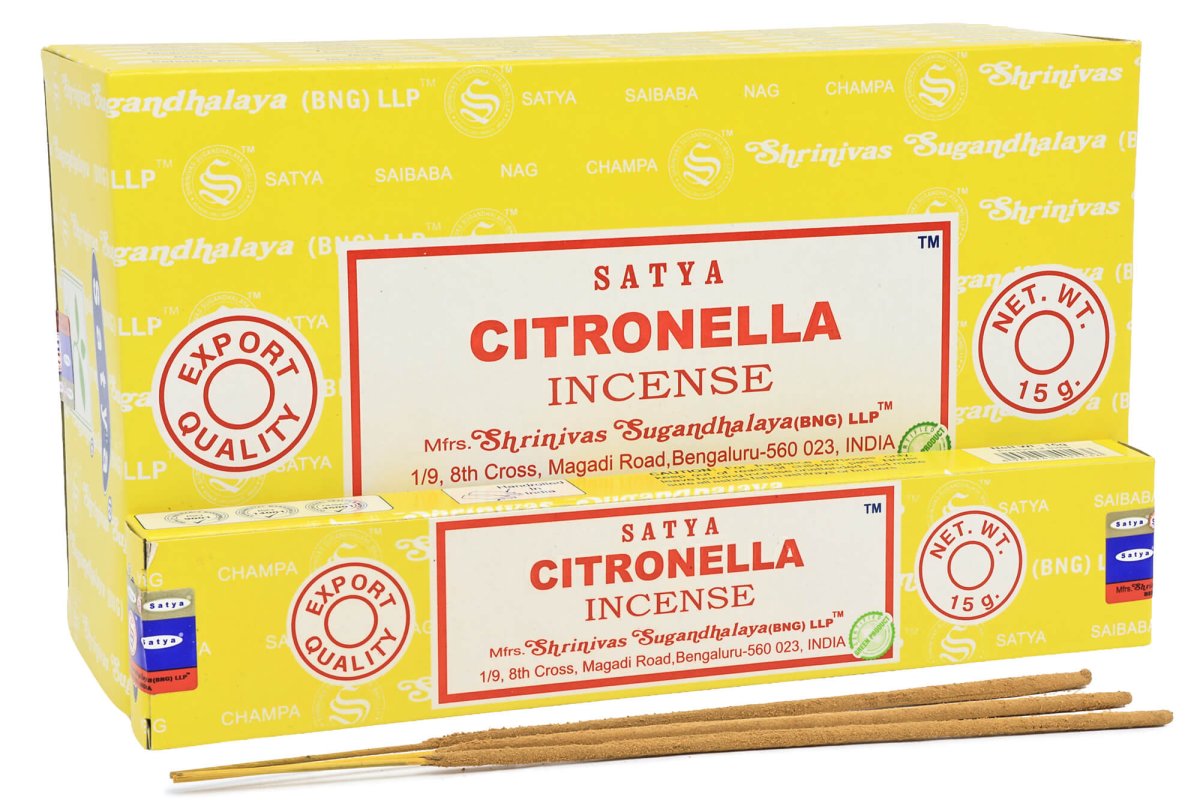 Encens Satya Citronnelle 12x15g