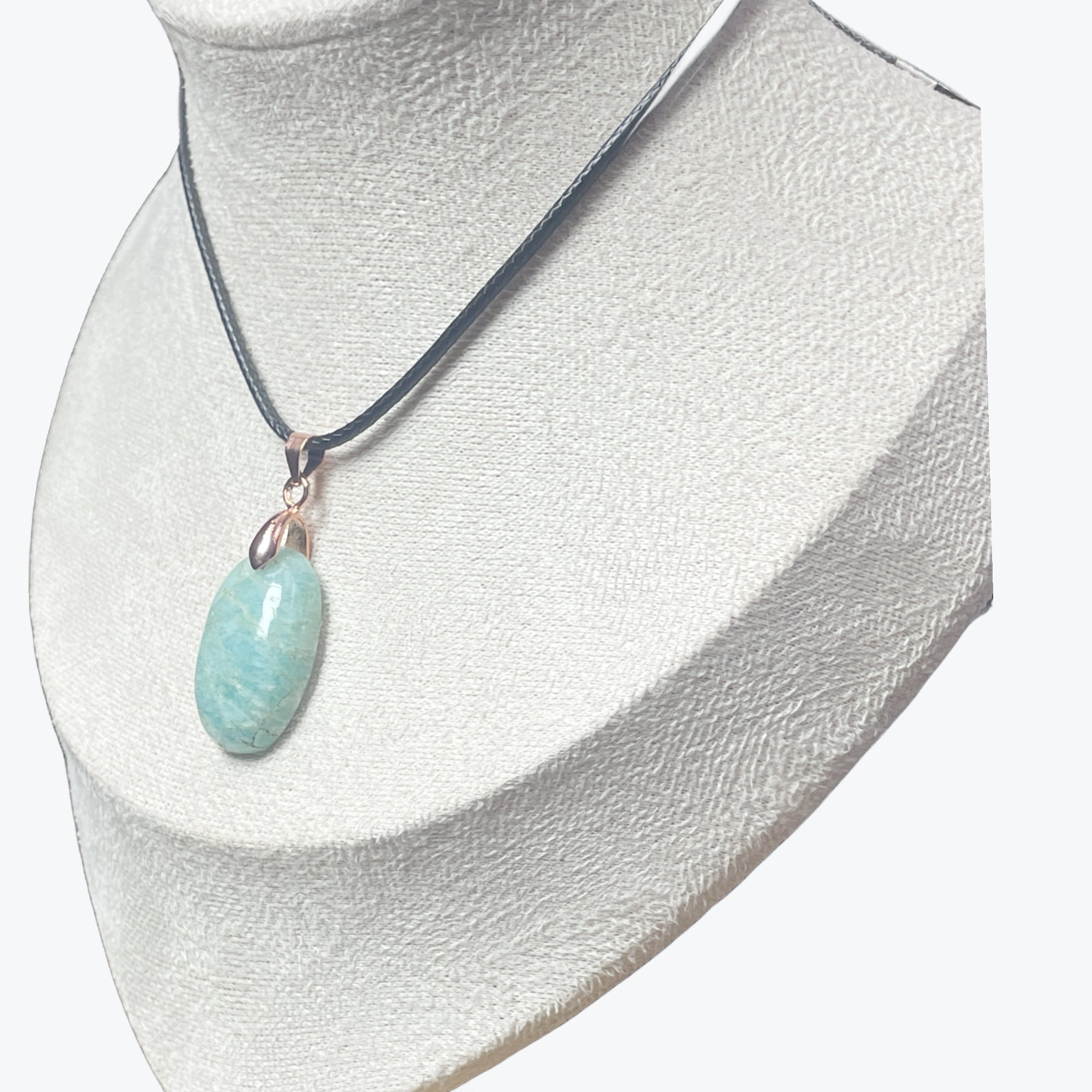 Pendentif Amazonite Ovale