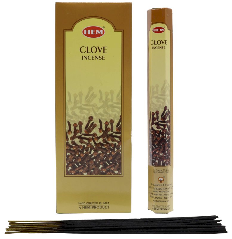 Encens HEM Clou de Girofle 6x20g