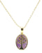 Collier Argent 925 Améthyste & Arbre de Vie