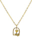 Collier Argent 925 plaqué Or Rose