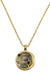 Collier Argent 925 Agate Mousse & Etoiles