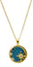 Collier Argent 925 Apatite & Etoiles