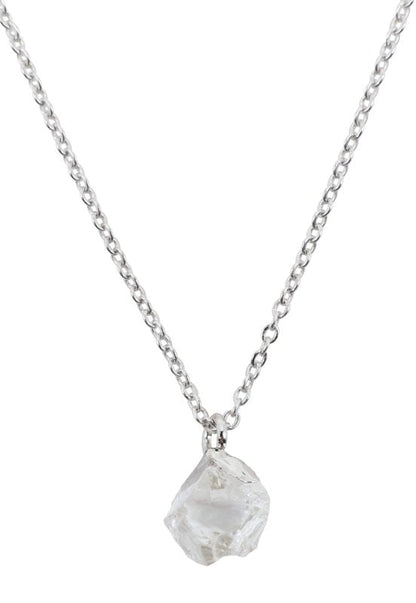 Collier Argent 925 'Cristal Sauvage' — Cristal de Roche