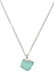 Collier Argent 925 'Cristal Sauvage' - Emeraude