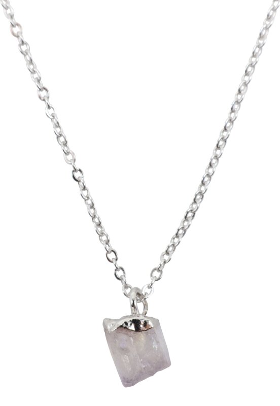 Collier Argent 925 'Cristal Sauvage' - Pierre de Lune