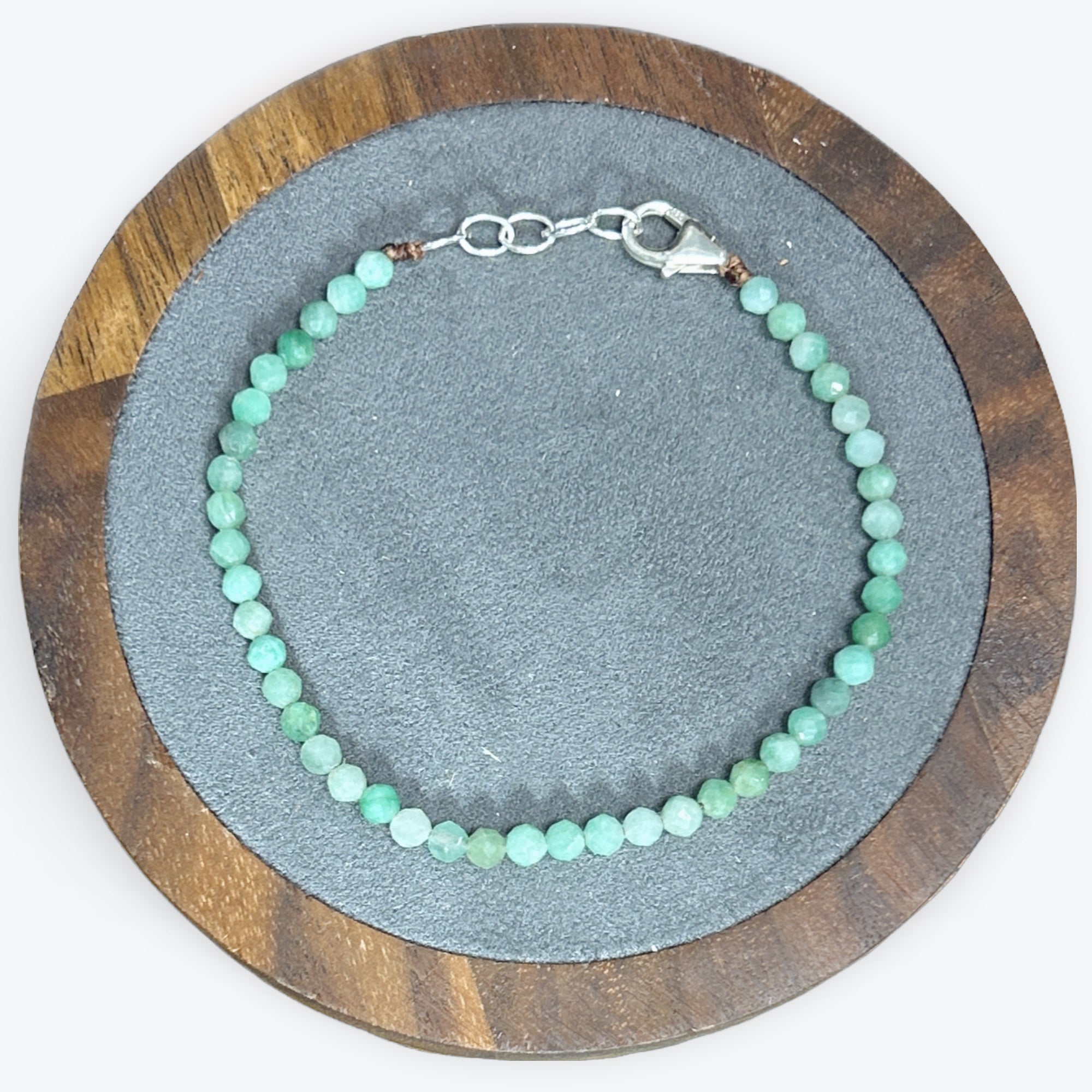 Bracelet en Émeraude Naturelle - Sagesse et Prospérité - 2