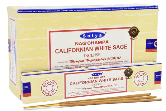 Encens Satya Sauge blanche Californienne 12x15g