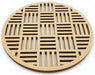 Plaque Bois Motif Neutre 10cm