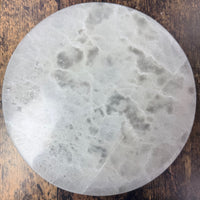 Plaque de Sélénite - Fleur de vie - 20x20 cm - 3
