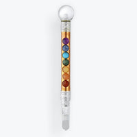 Tige de canalisation en cuivre avec 7 chakras