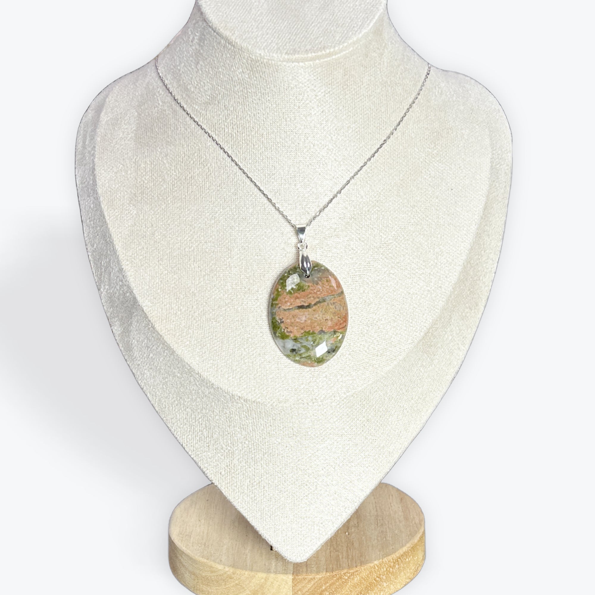 Pendentif Malachite Merkaba - 3
