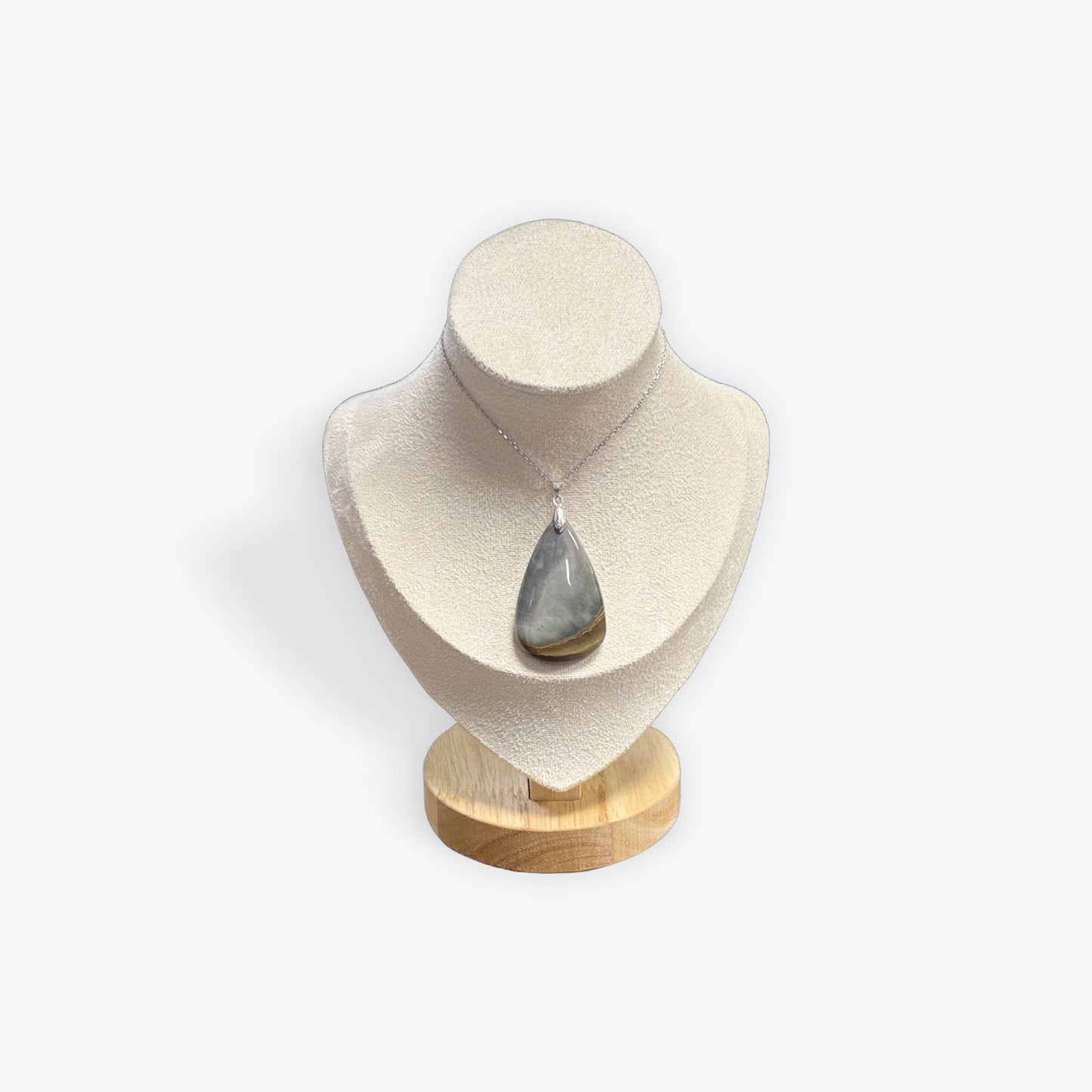 Pendentif Jaspe Polychrome