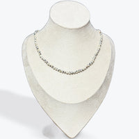 Collier Jaspe Dalmatien Facetté