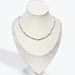 Collier Jaspe Dalmatien Facetté