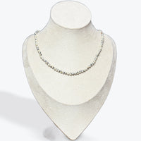 Collier Jaspe Dalmatien Facetté - 2
