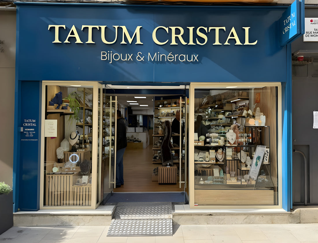 Boutique Tatum Cristal à Valence — pierres et minéraux