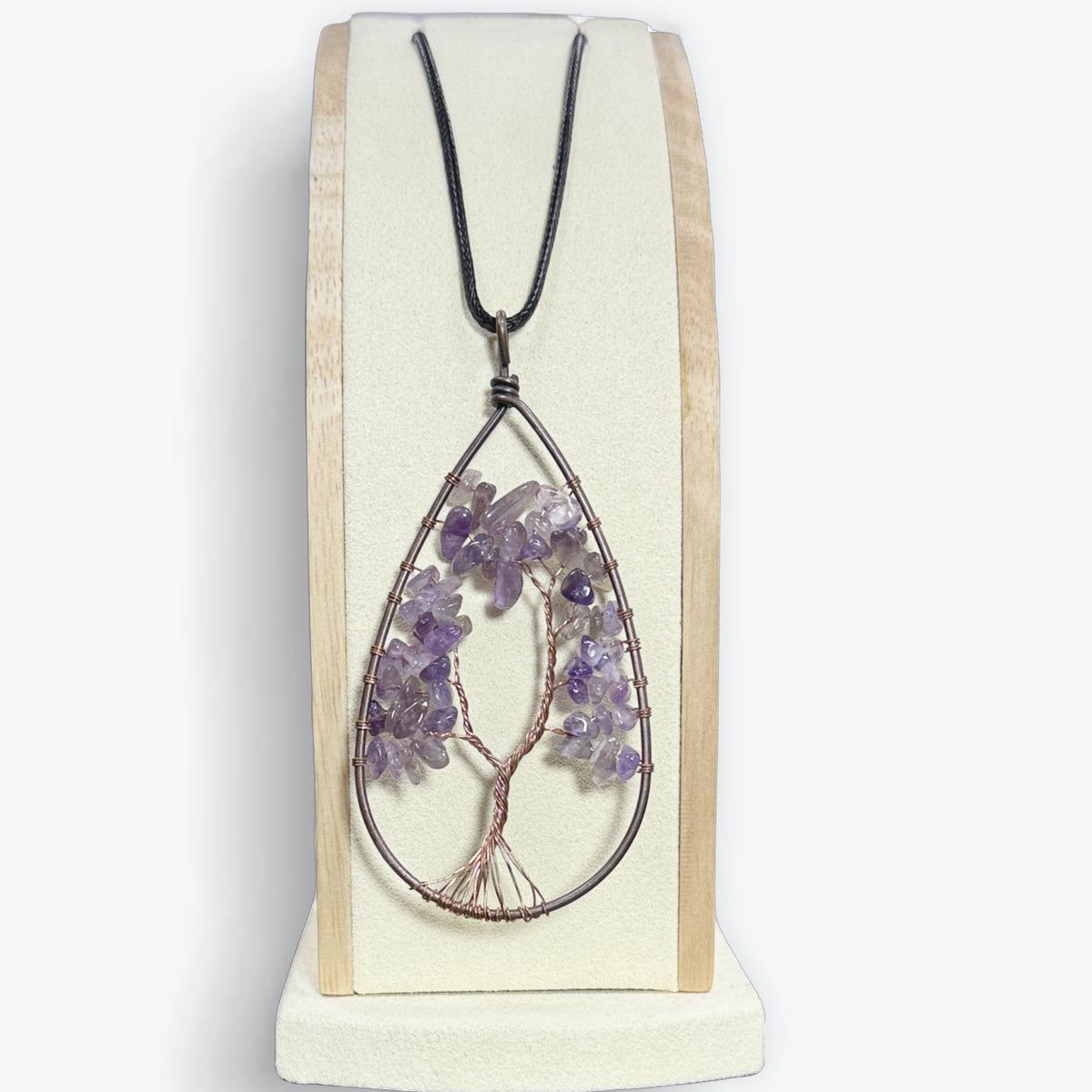 Pendentif Améthyste Arbre de Vie – photo 2